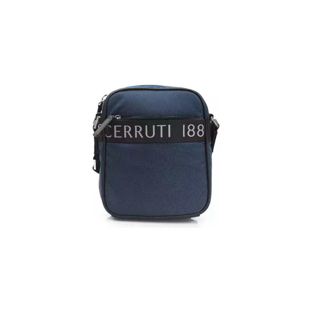 Cerruti 1881 Blue Leather Women Crossbody Bag