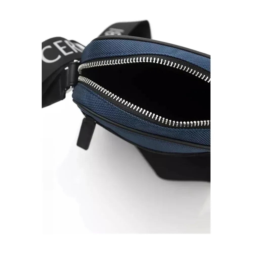 Cerruti 1881 Blue Leather Women Crossbody Bag