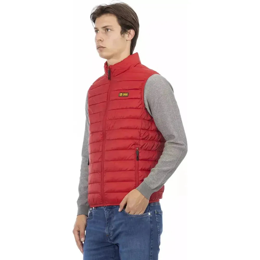 Ciesse Outdoor Red Polyester Men Sleeveless Jacket