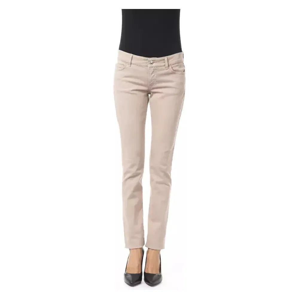 BYBLOS Beige Cotton Pant