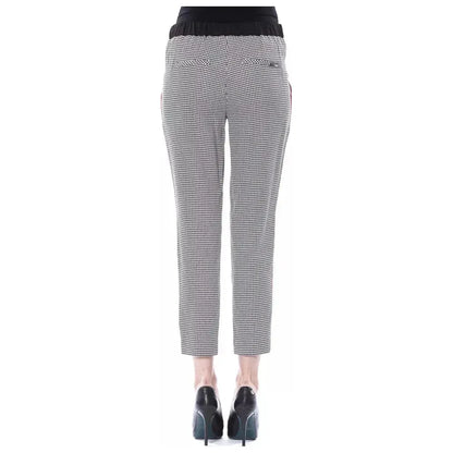 BYBLOS Black Viscose Women Pants