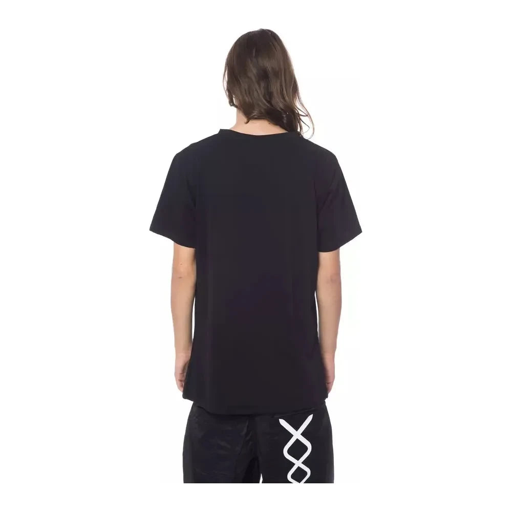 Nicolo Tonetto Black Cotton T-Shirt