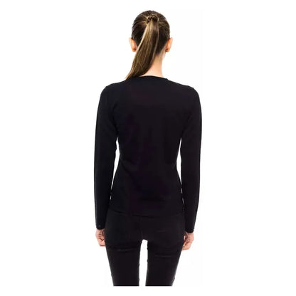 Montana Blu Blue Wool Women Sweater