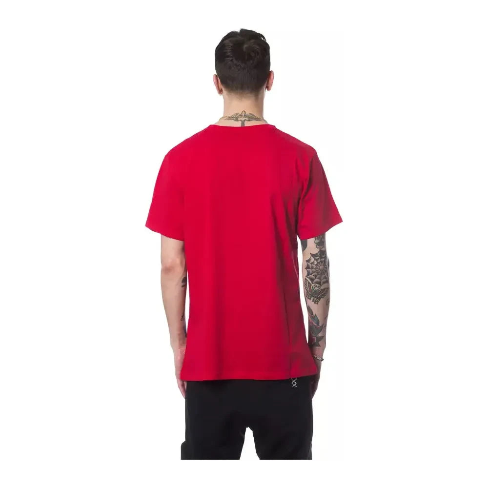 Nicolo Tonetto Red Cotton T-Shirt