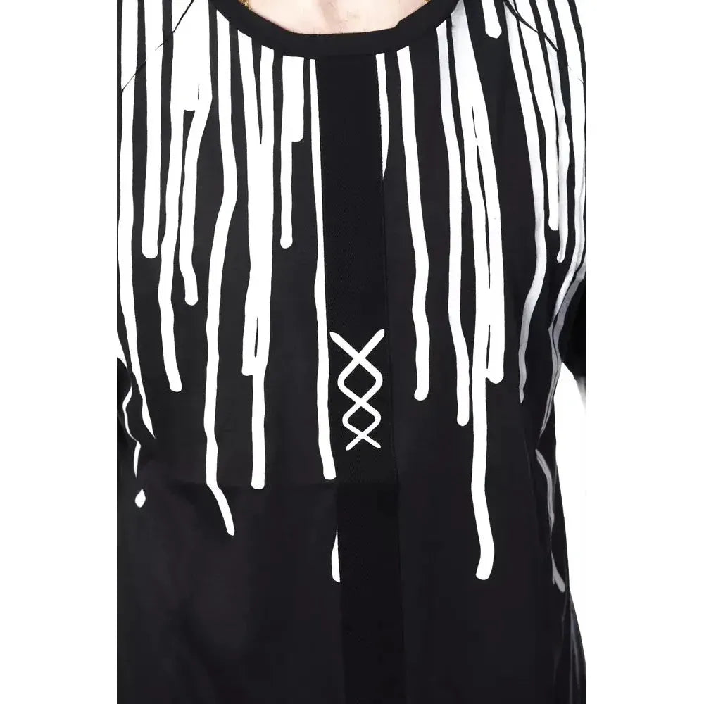 Nicolo Tonetto Black Cotton T-Shirt