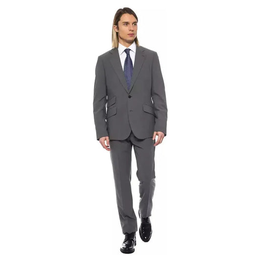 Billionaire Italian Couture Gray Wool Men's Blazer