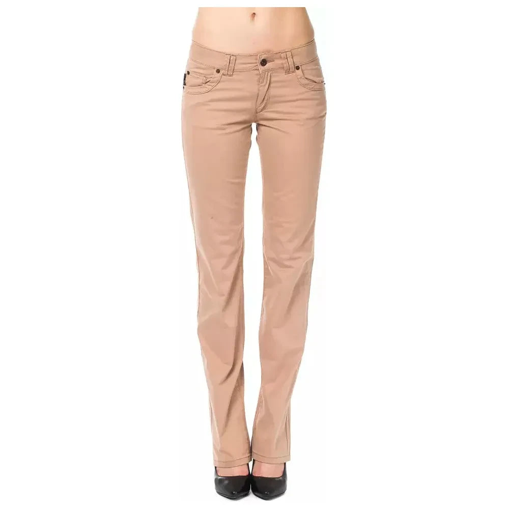 Ungaro Fever Beige Cotton Women Pant