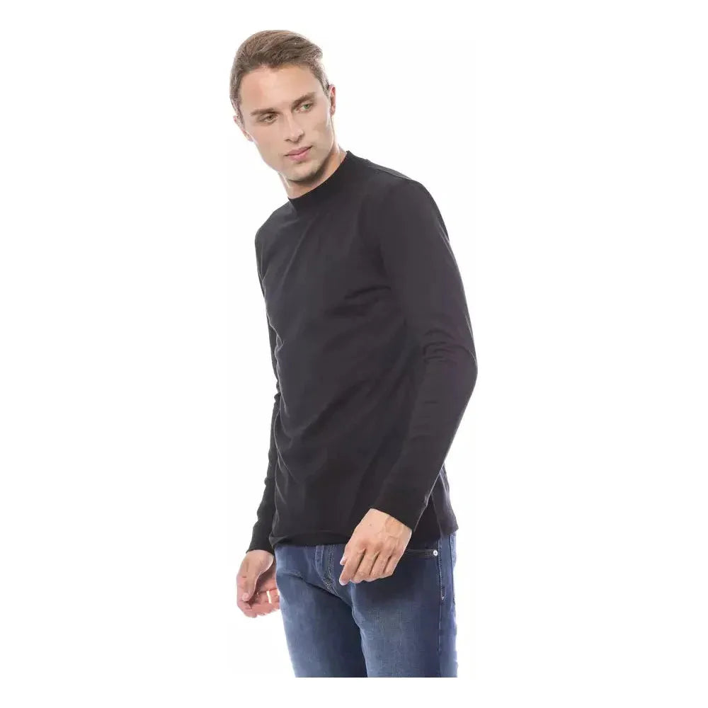 Verri Black Cotton Sweater