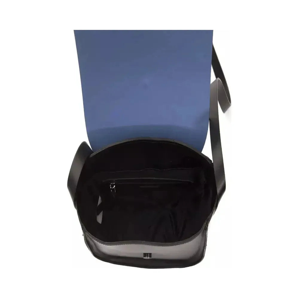 Pompei Donatella Blue Leather Women Crossbody Bag