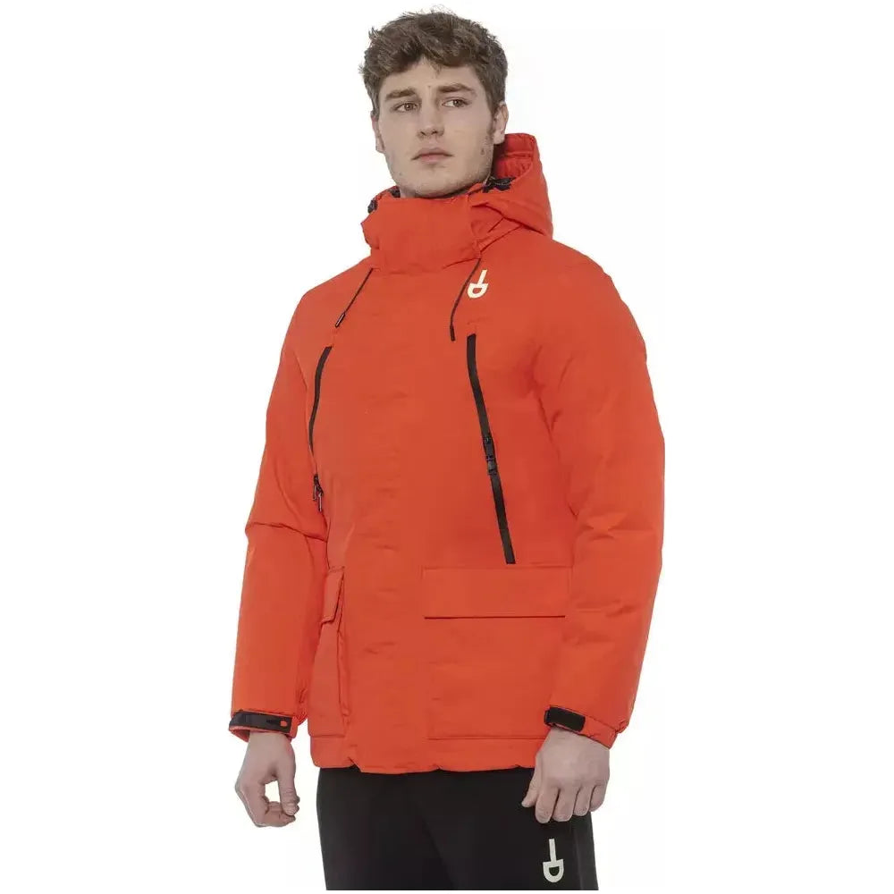 Tond Red Polyester Men's Jacket 1728,67345744032,Clothing,Jackets & Coats - Clothing,Jackets - Men - Clothing,L,M,Men,Men - Clothing,Multicolor,New with tags,Parkas - Jackets & Coats - Clothing,Tond