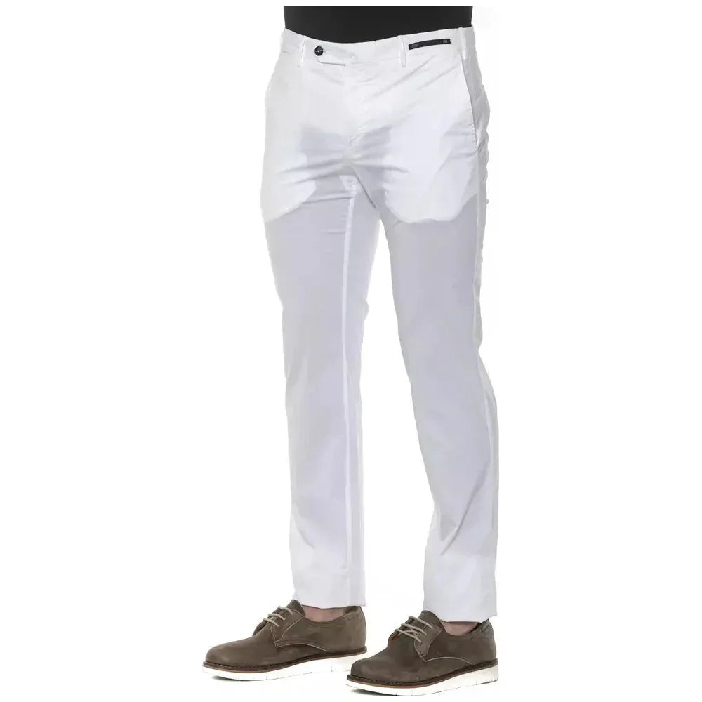 PT Torino White Cotton Pant