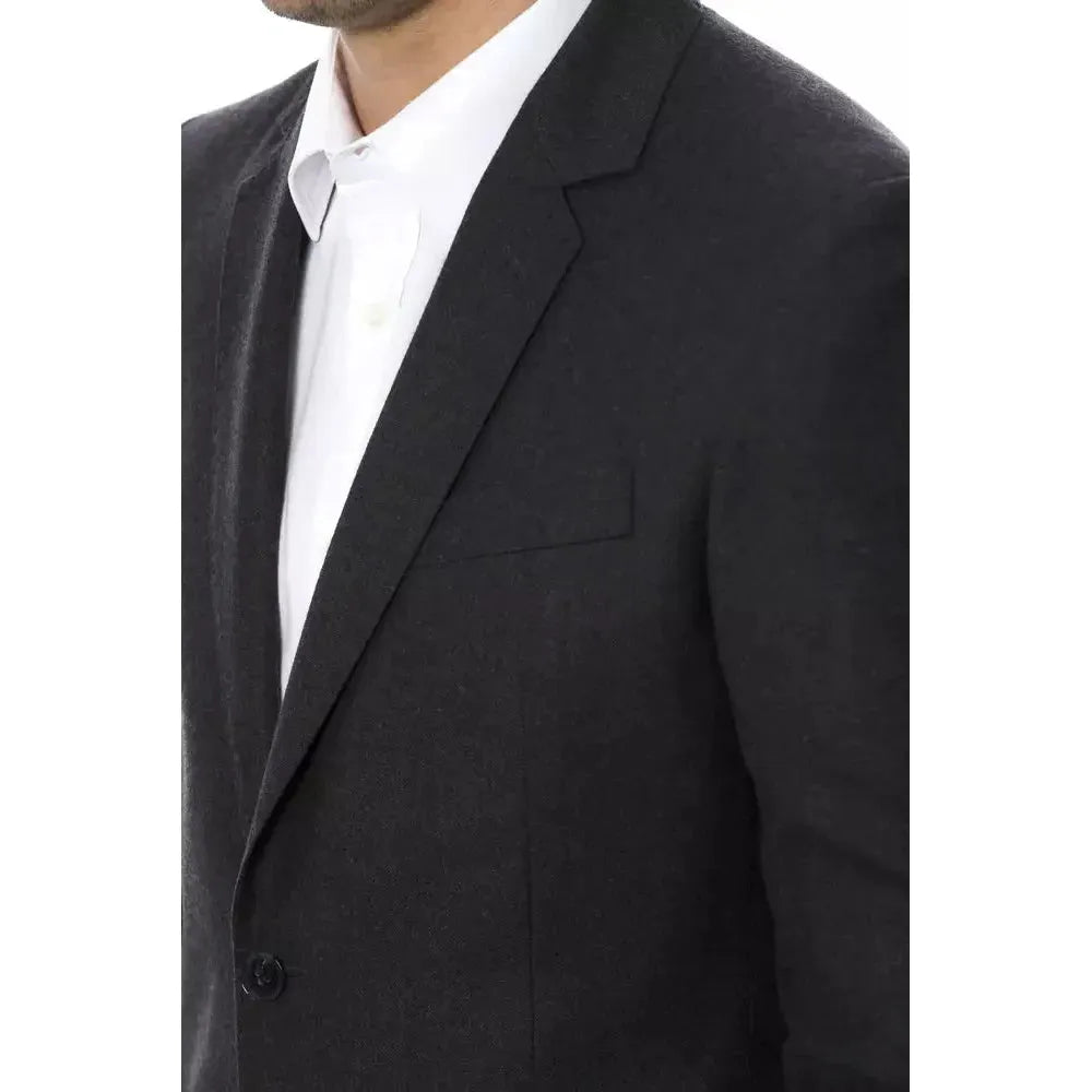 Verri Gray Wool Men's Blazer