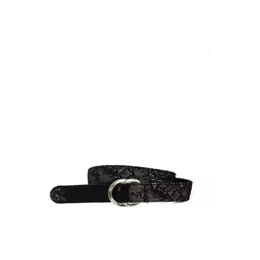 BYBLOS Black Wool Women's Belt