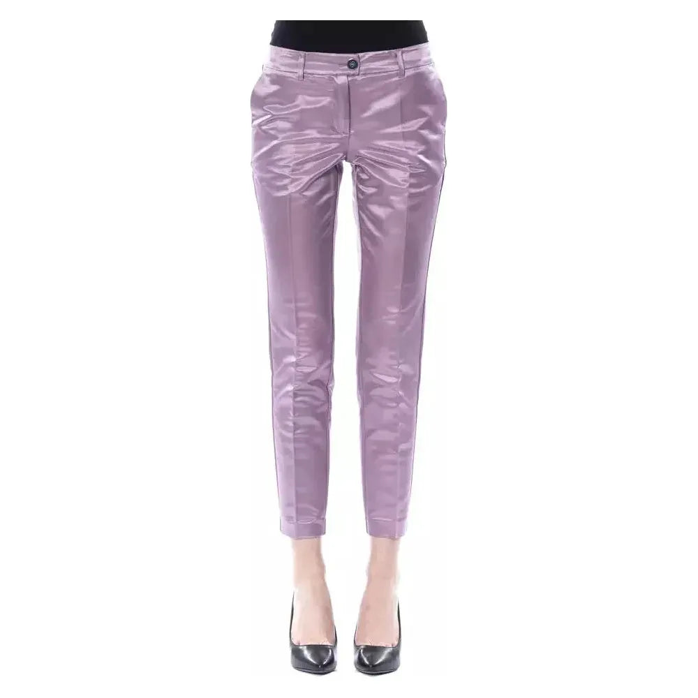 BYBLOS Purple Cotton Pant
