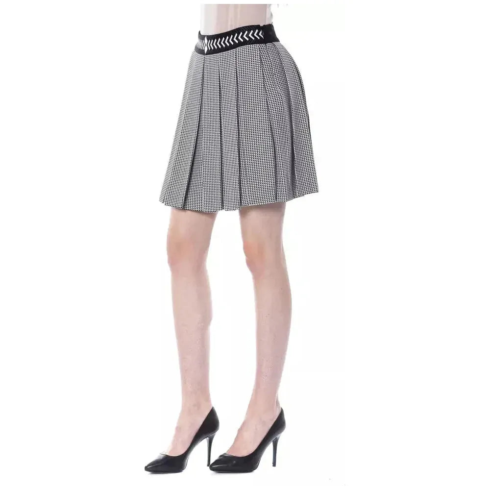 BYBLOS Black Viscose Women Skirt