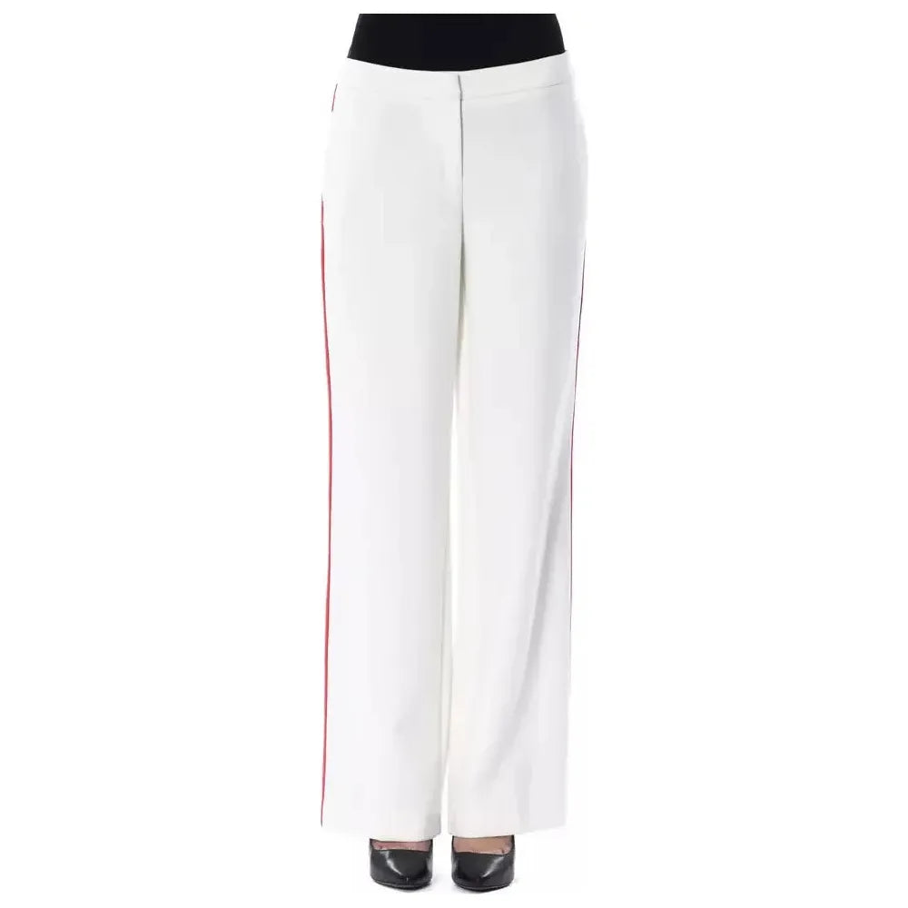 BYBLOS White Polyester Pant