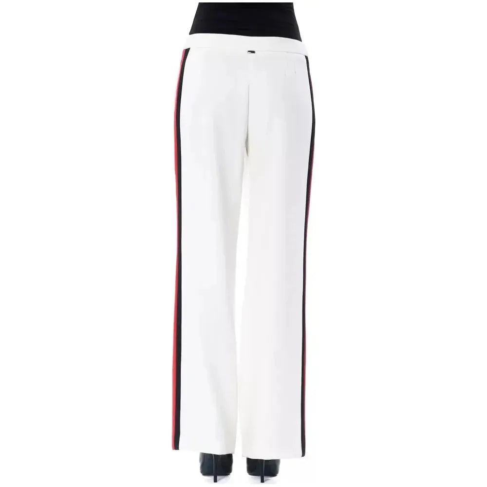 BYBLOS White Polyester Pant