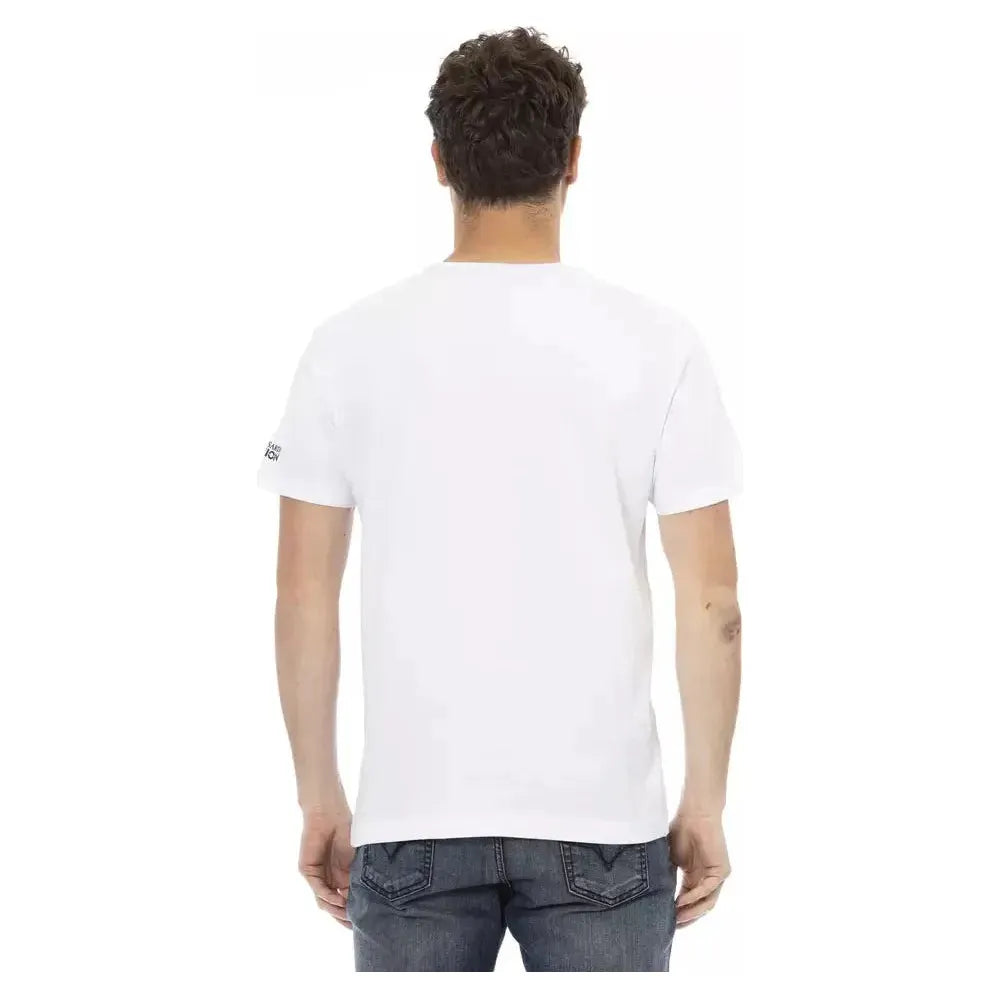 Trussardi Action White Cotton T-Shirt