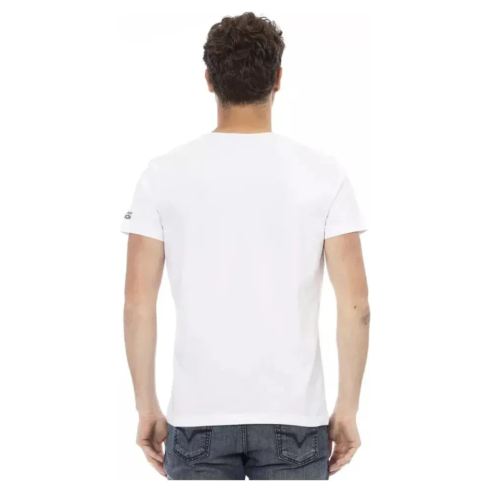 Trussardi Action White Cotton T-Shirt
