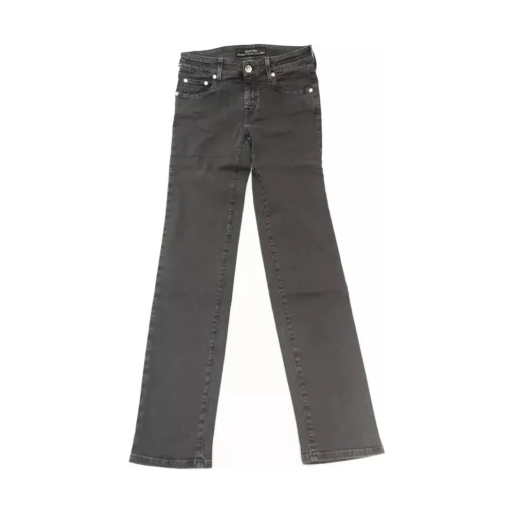 Jacob Cohen Black Cotton Women Jeans
