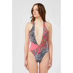 Custo Barcelona Fuchsia Polyester Women Swimsuit CU-22162-S