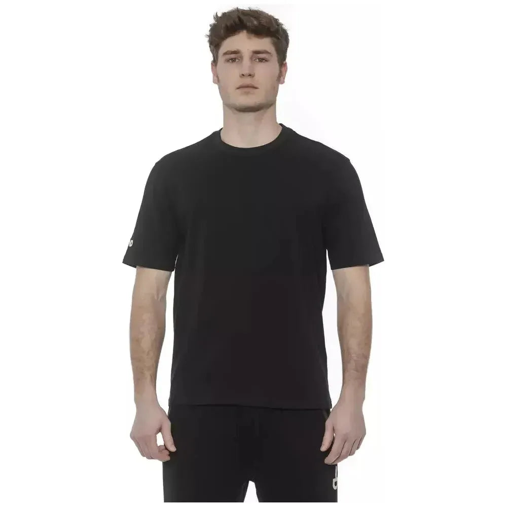 Tond Black Cotton T-Shirt