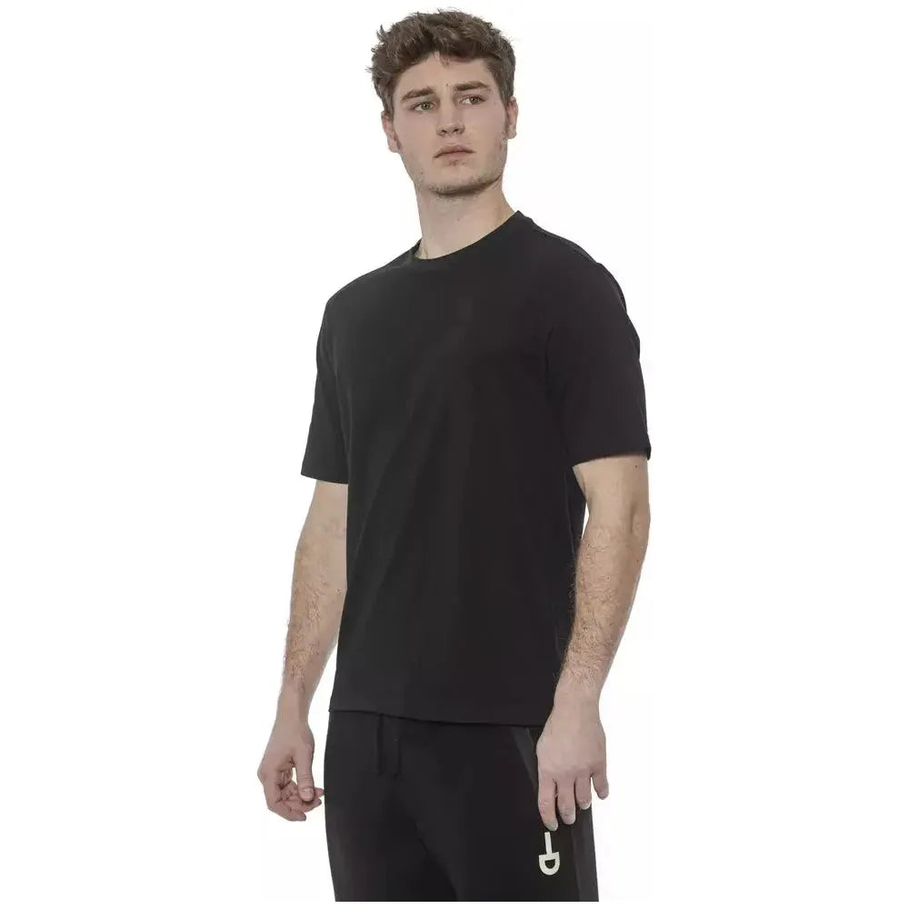 Tond Black Cotton T-Shirt