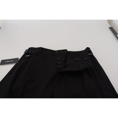 Dolce & Gabbana Black Cotton Chino Formal Pants 1728,67345645728,Black,Chino Pants - Pants - Clothing,Clothing,Dolce & Gabbana,IT46 | S,Jeans & Pants - Men - Clothing,Material: 97% Cotton 3% Elastane,Men,Men - Clothing,New with tags,Pants - Clothing