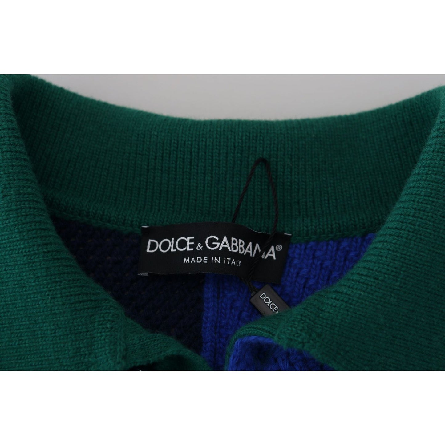 Dolce & Gabbana Multicolor Stripes Wool Pullover Sweater