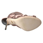Dolce & Gabbana Light brown Slingback Corset Style Fastening stiletto heels LA10272-39
