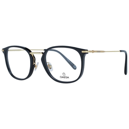 Omega Black Men Glasses Frame