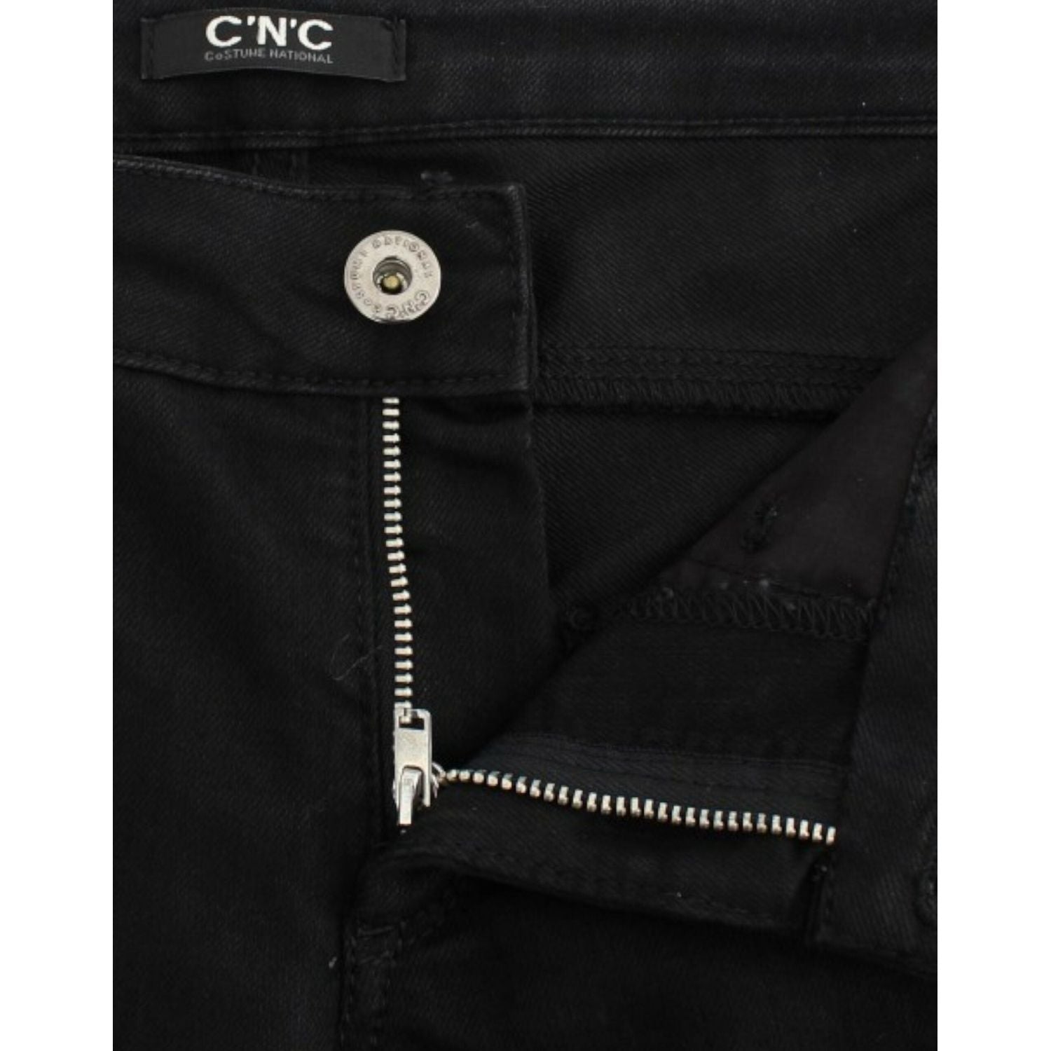 Costume National Black straight leg jeans