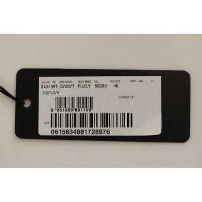 Dolce & Gabbana Gray Wool Formal Dress Vest Gilet Weste