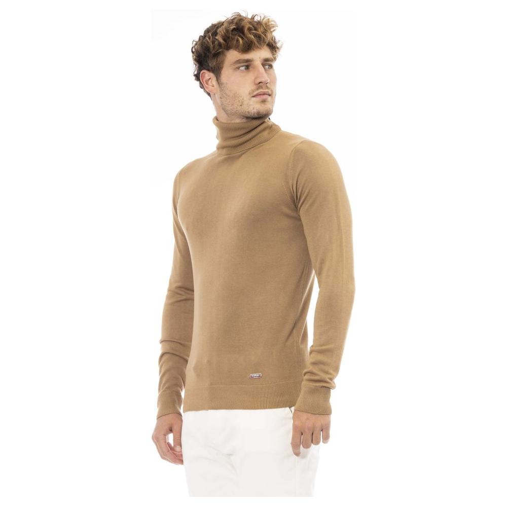 Baldinini Trend Beige Modal Sweater