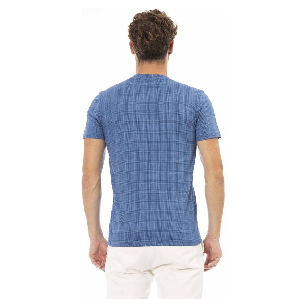 Baldinini Trend Blue Cotton T-Shirt