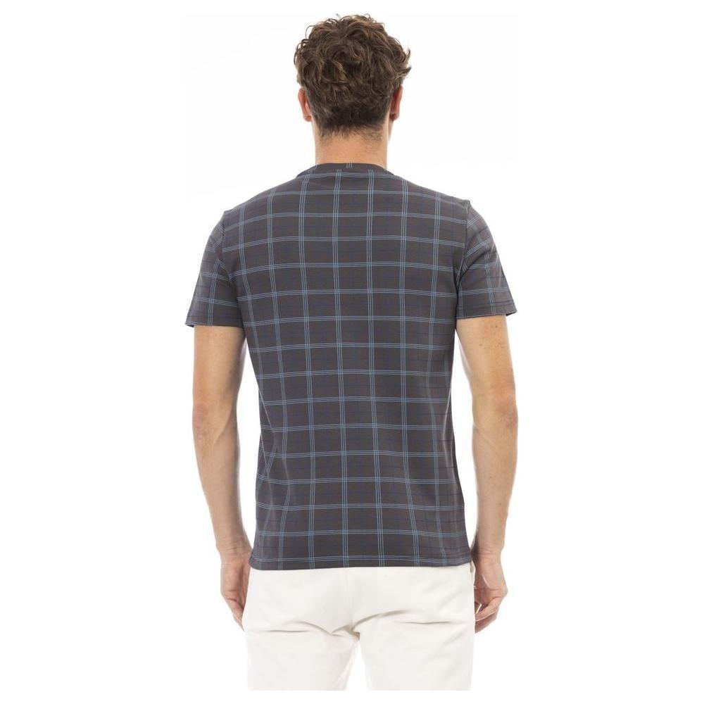 Baldinini Trend Gray Cotton T-Shirt