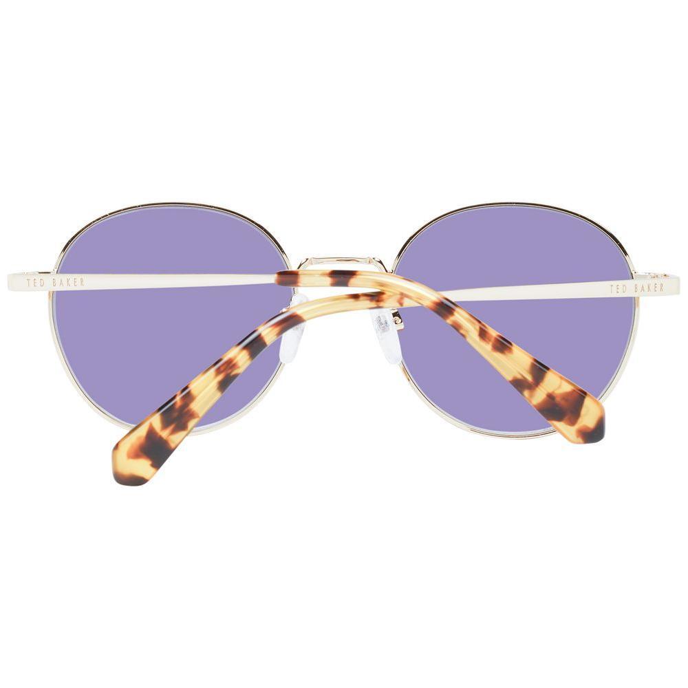Ted Baker Gold Metal Sunglasses
