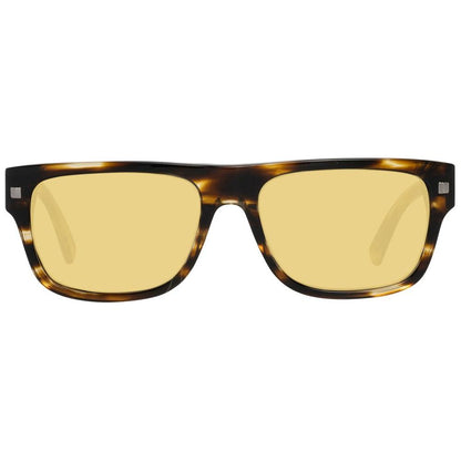 Ermenegildo Zegna Brown Men Sunglasses