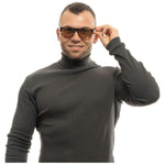 Ermenegildo Zegna Brown Men Sunglasses