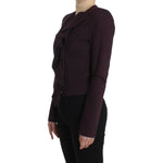 GF Ferre Purple Ruched Jacket Coat Blazer Short Coats & Jackets