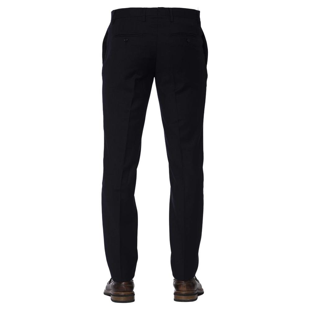 Trussardi Blue Wool Pant