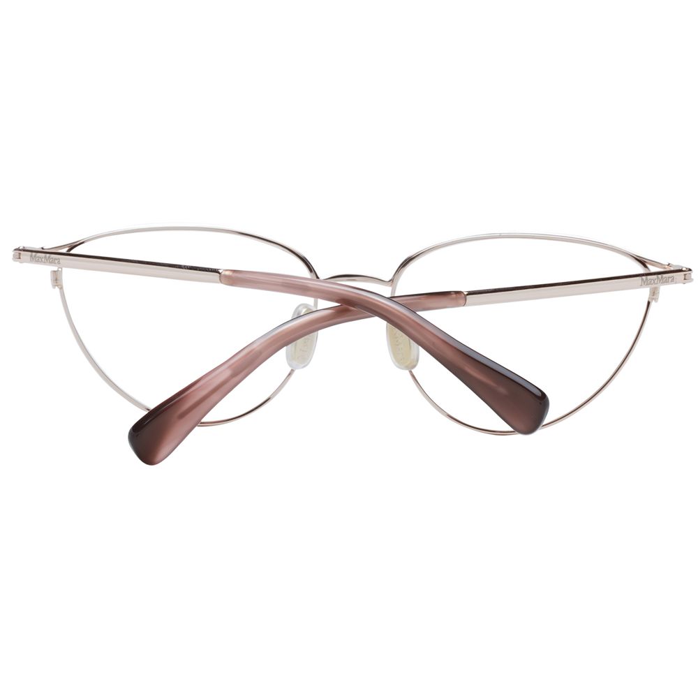 Max Mara Rose Gold Metal Glasses (Frames)