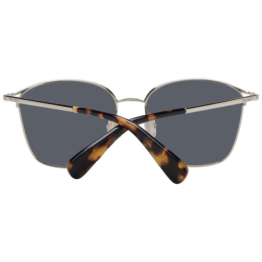 Max Mara Gold Metal Sunglasses