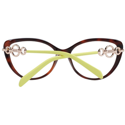 Emilio Pucci Brown Plastic Glasses (Frames)