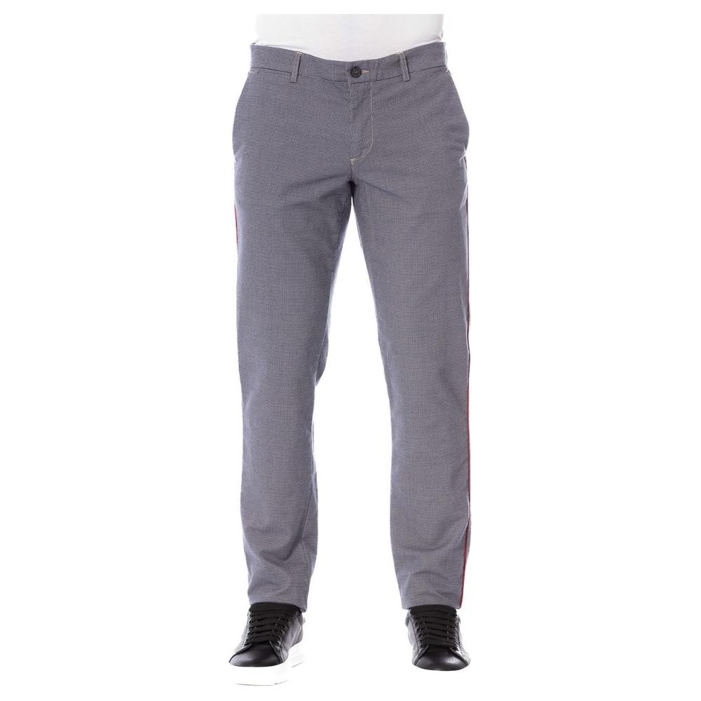 Trussardi Jeans Blue Cotton Pant