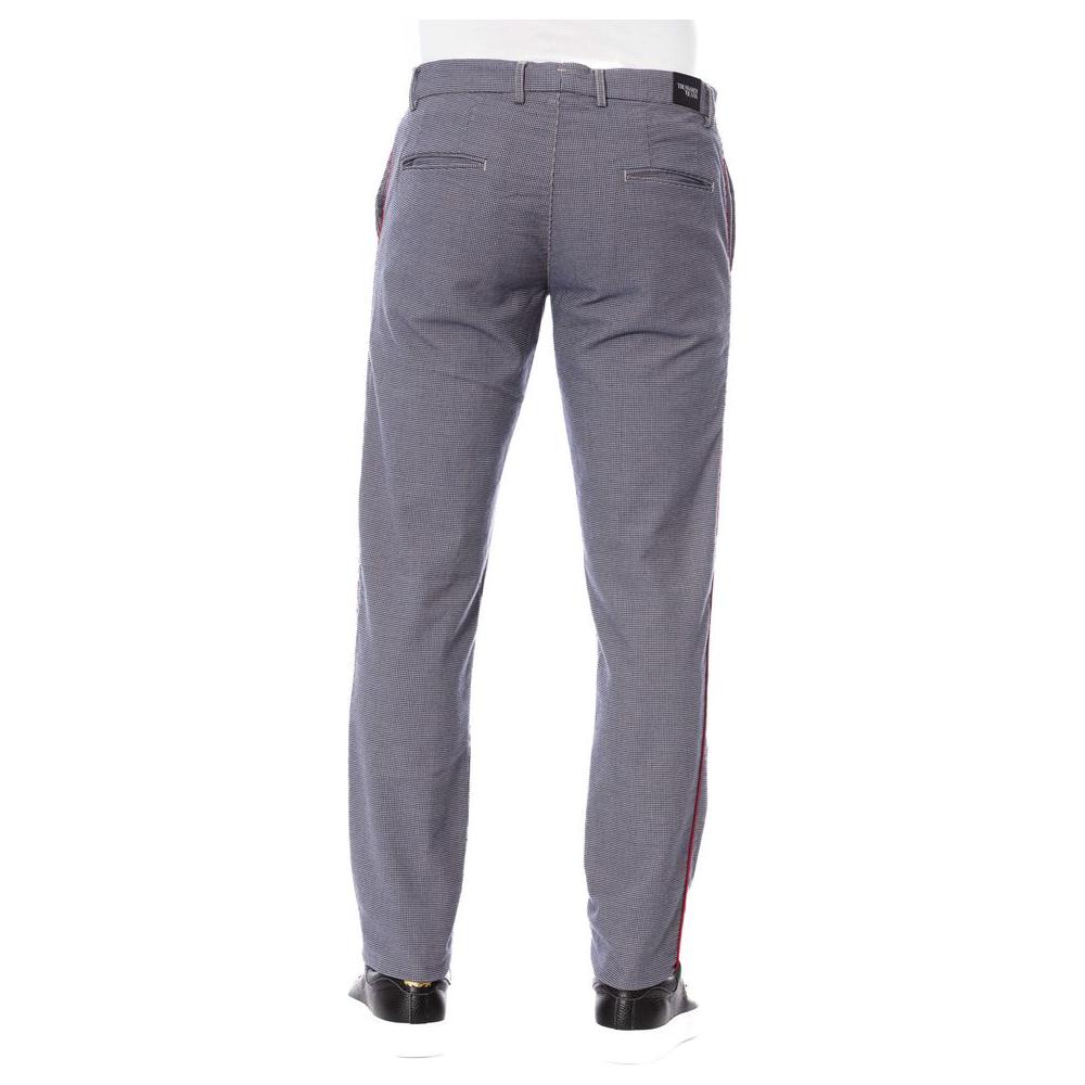 Trussardi Jeans Blue Cotton Pant