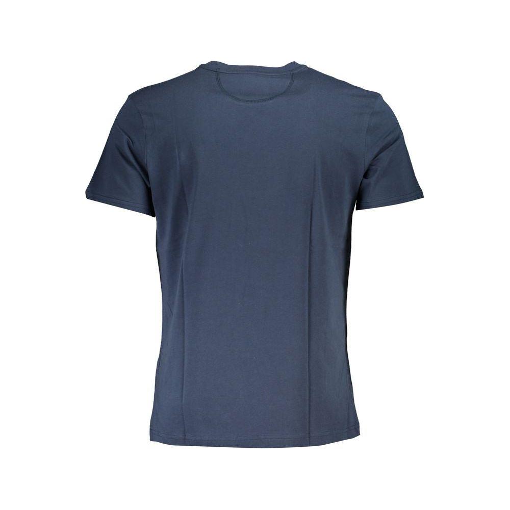 La Martina Blue Cotton T-Shirt