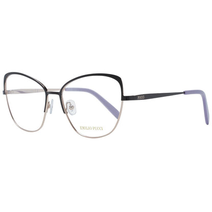 Emilio Pucci Black Metal Glasses (Frames)