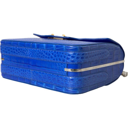 Balenciaga Blue Exotic Leather Neo Classic Small Shoulder Bag