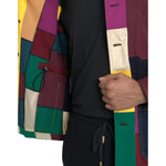 Dolce & Gabbana Multicolor Patchwork Cotton Collared Jacket JKT3841-48